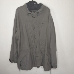 REI Hoodie Jacket Mens 2XL Full Zip‎ Lightweight Hiking Windbreaker Outdoor